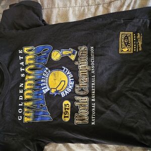 Kids Sm- Golden State Warriors Black T-Shirt